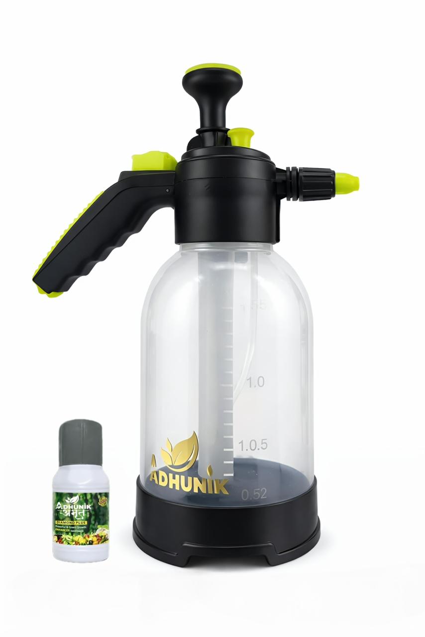 
																																																																																				Adhunik Amrit Diamond Plus & Pressure Spray Bottle
